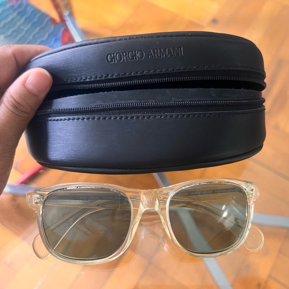 Giorgio Armani glasses and case only FRAMES